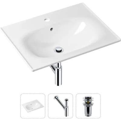 Врезная раковина для ванной Lavinia Boho Bathroom Sink в комплекте 3 в 1 21520467