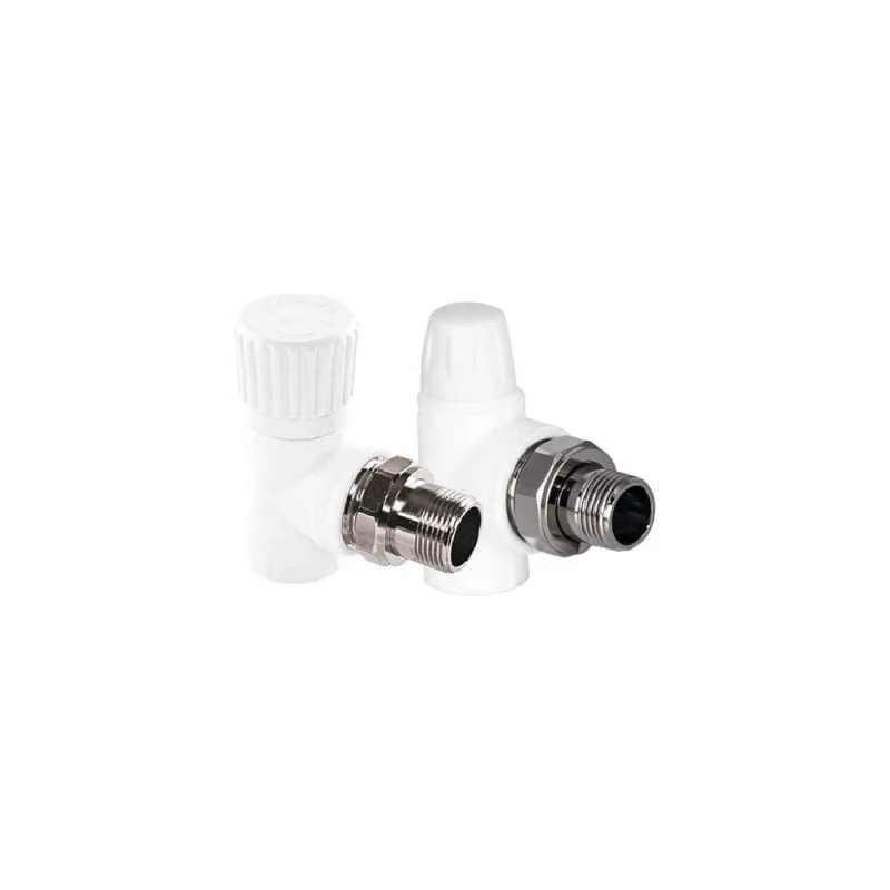 Комплект TEBO C-TB №12 3/4 (клапан запорный угловой 25x3/4, вентиль угловой 25x3/4) 030061152