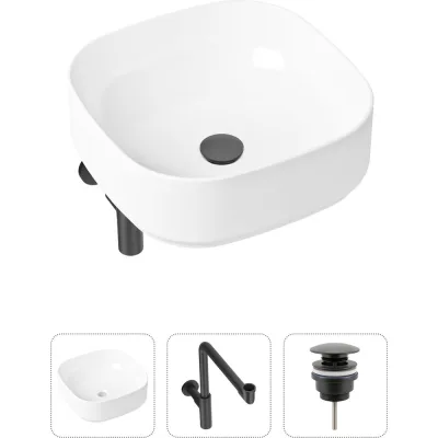 Накладная раковина для ванной Lavinia Boho Bathroom Sink Slim в комплекте 3 в 1 21520264