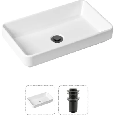 Накладная раковина для ванной Lavinia Boho Bathroom Sink Slim в комплекте 2 в 1 21520810