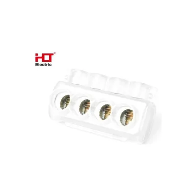 Клемма для сетей уличного освещения HLT (10 шт в уп)КЕ10.504 AI 4x10-50мм/Cu 2.5-35 081-38-003