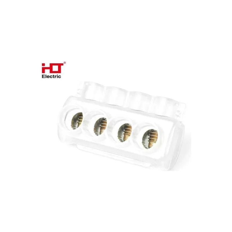 Клемма для сетей уличного освещения HLT (10 шт в уп)КЕ10.504 AI 4x10-50мм/Cu 2.5-35 081-38-003