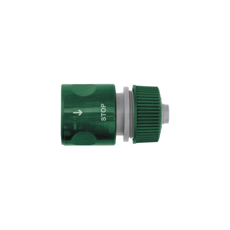 Соединитель пластиковый с автостопом 3/4" FIT IT 77406