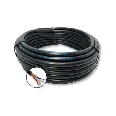 Монтажный кабель ПРОВОДНИК МКЭШнг(A)-LS 4x0.75 мм2, 15м OZ434862L15