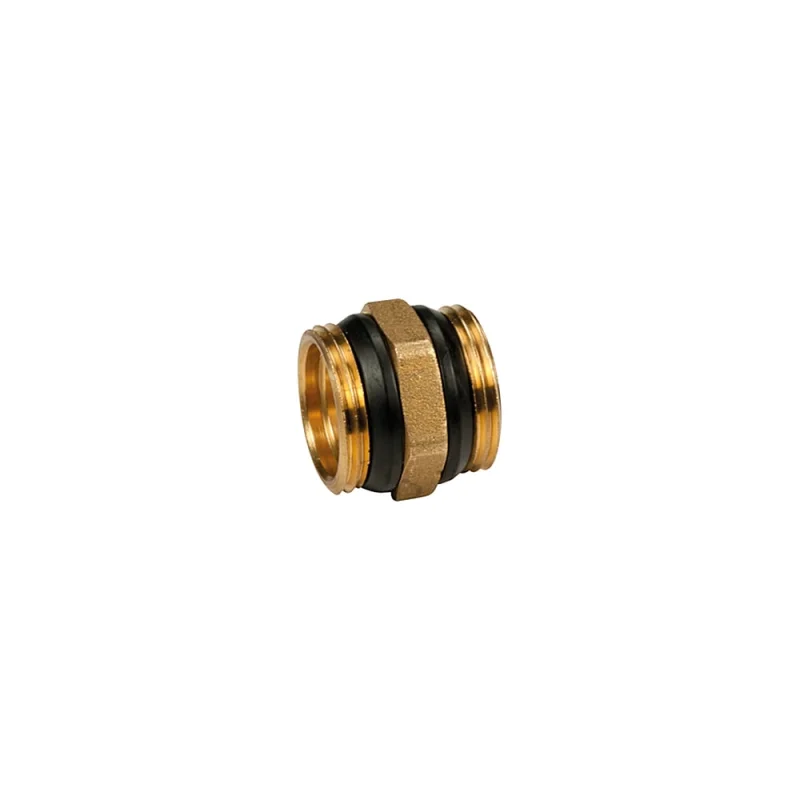 Ниппель Giacomini R189D латунь, Ду 15, 1/2 НР R189DY003 127-0774