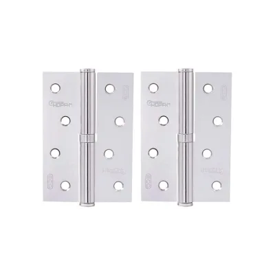 Петля НОРА-М ЕСО 750-4"-FHP-ECO хром.покр. левая 100х70х2,5 15438