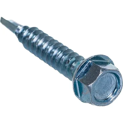 Саморез ZAMETAL 5,5х32 со сверлом и шестигранн. головкой, DIN 7504K, оц., 500 шт ZA081573