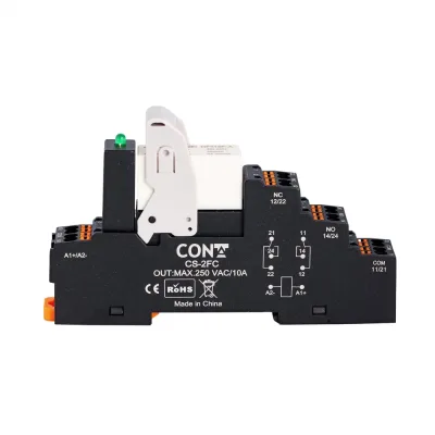 Двухконтактный релейный модуль CONTA CR-230-2FC-10, 15 ММ, 230 VDC (упак 10шт) 00-00013119