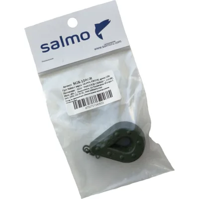 ΠΡΡΠ· Ρ Π²Π΅ΡΡΠ»ΡΠ³ΠΎΠΉ SALMO GRIPPA SWIVEL green 120Π³ SGS-120GR
