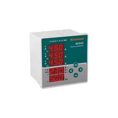 Трёхвазный мультиметр Klemsan ECRAS VCF 0.0.0.6.06218