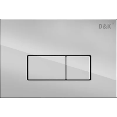 Клавиша смыва DQ Rhein арт.инсталл DI8050127, хром DB1499001