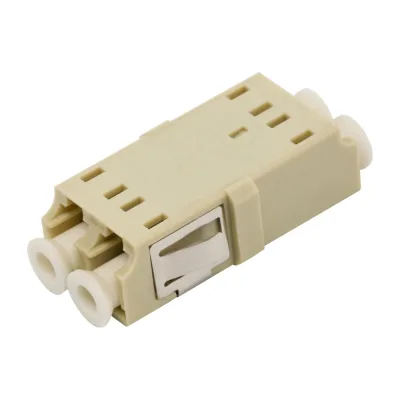 Оптический адаптер LANMASTER LC, MM, корпус SC, без фланцев, дуплексный LAN-2LCS/NF-AM-MM