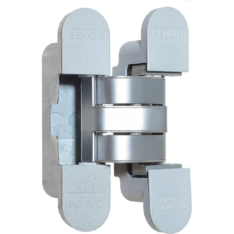Скрытая петля Cemom Moatti cemom estetic 27 3d 8060 матовый хром, регулируемая, вес полотна до 60 кг, 27x120 мм 51546