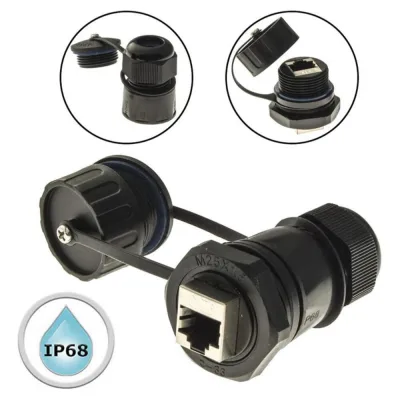 Разъем RUICHI RJ45M25Z1-6BG2 107892