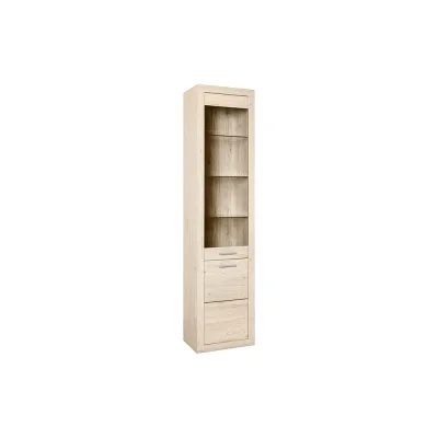 Шкаф-витрина Anrex 1D1V OSKAR, цвет дуб Санремо 646970