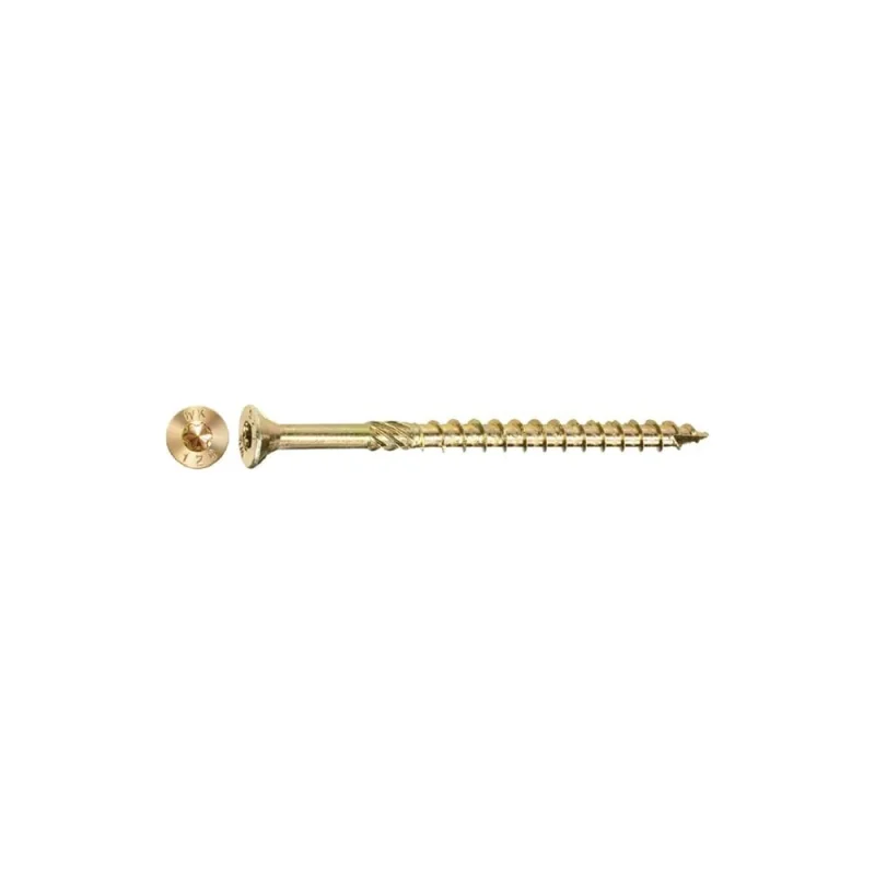 Шуруп конструкционный STARFIX 4.5x80 по дереву, потайной, TORX20, 25 шт. в зип-локе SMZ2-53968-25