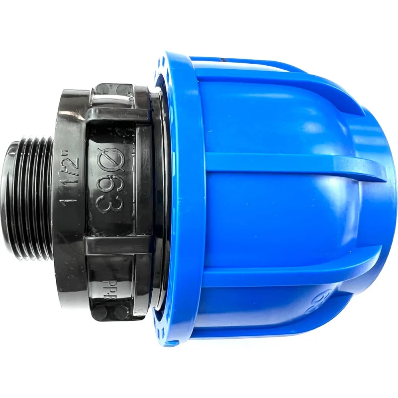 Муфта ПНД соединительная 63 - НР 1 1/2" Boutte 1649595
