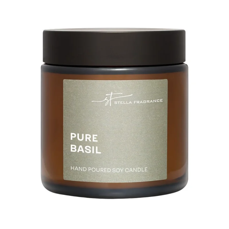 Свеча ароматическая Stella Fragrance Pure Basil 90 г
