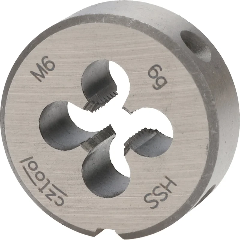 Плашка Bucovice Tools М6 шаг 1.0мм HSS 25x9мм 260060