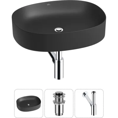 Набор Wellsee 3 в 1 Belle Spa 2.0 накладная раковина 55x45 см 20212568R