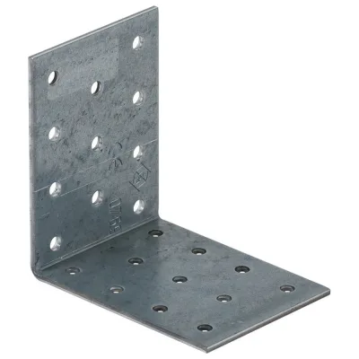 Крепежный уголок VORMANN 80х80х60х2,5 мм, оцинкованный 70 940 000