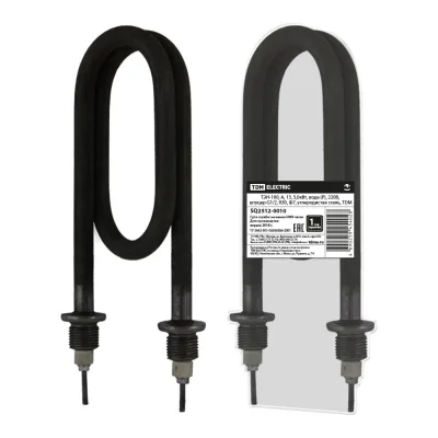 ТЭН TDM ELECTRIC 100, А, 13, 5 кВт, вода (Р), 220В, штуцер G1/2, R30, Ф7, углеродистая сталь SQ2512-0010