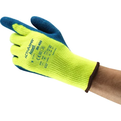 Зимние перчатки от механических повреждений Ansell ActivArmr Powerflex, размер 9 80-400-9