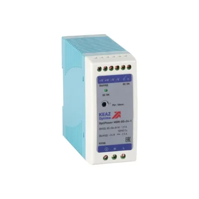 Блок питания КЭАЗ OptiPower MDR-60-24-1 284541