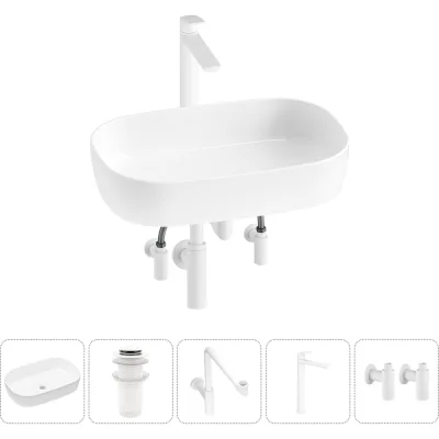 Накладная раковина для ванной Lavinia Boho комнаты Bathroom Sink в наборе 5 в 1 20217562R