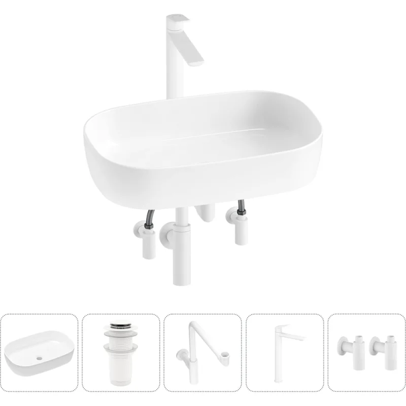 Накладная раковина для ванной Lavinia Boho комнаты Bathroom Sink в наборе 5 в 1 20217562R
