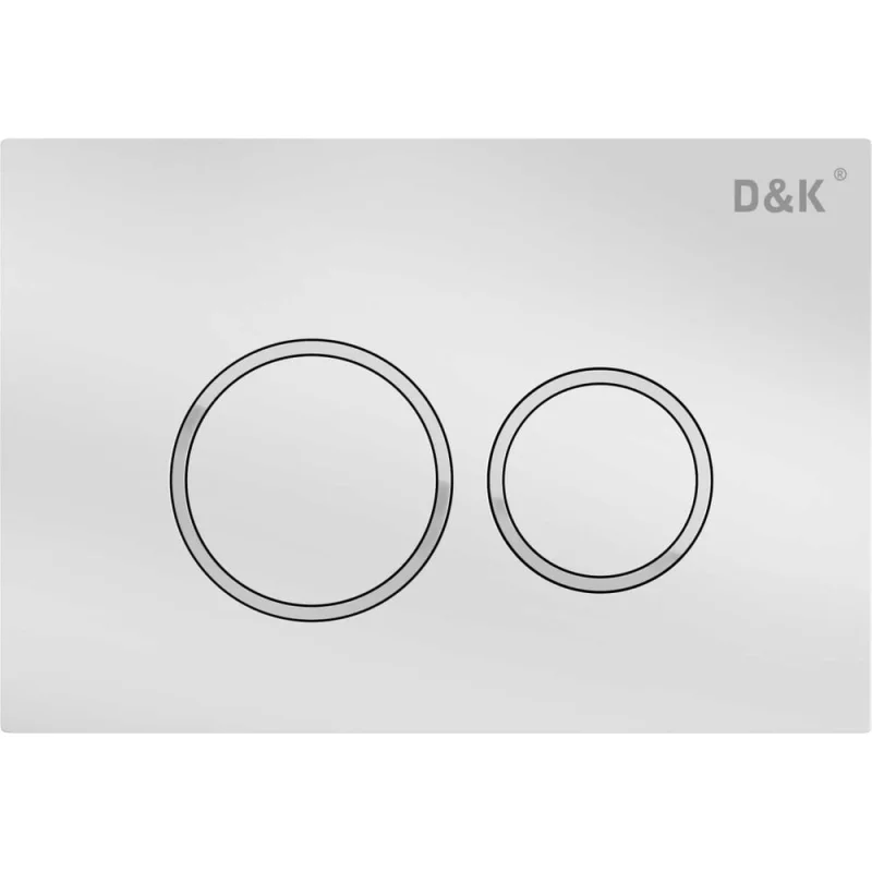 Клавиша смыва DQ Bayern арт.инсталл DI8050127, белый DB1529016