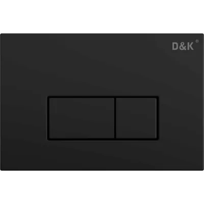Клавиша смыва DQ Rhein арт.инсталл DI8050127, черный DB1499025