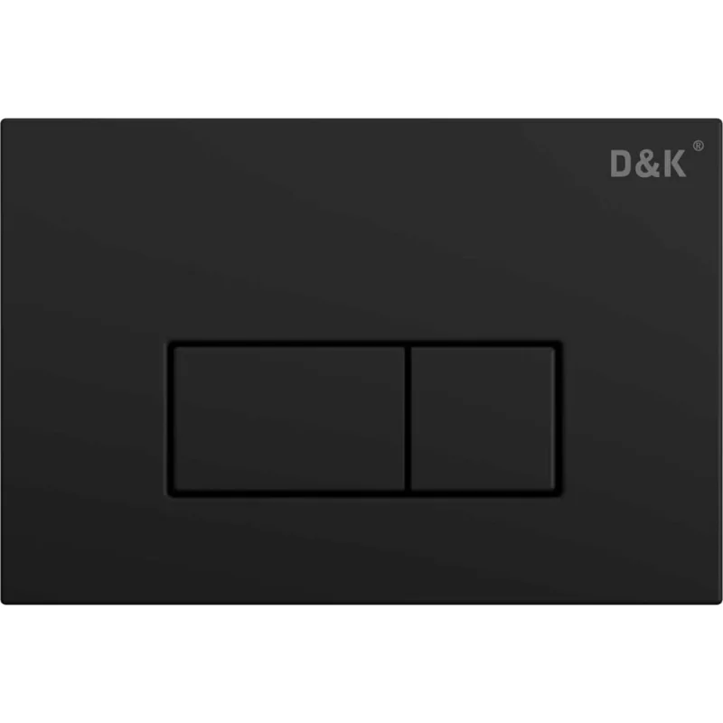 Клавиша смыва DQ Rhein арт.инсталл DI8050127, черный DB1499025