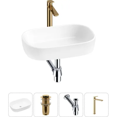 Накладная раковина для ванной Lavinia Boho комнаты Bathroom Sink в наборе 4 в 1 20217401R