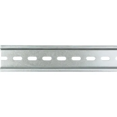 Din-рейка REXANT 100см, перфорированная, оцинкованная 12-8100
