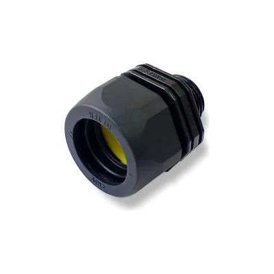 Муфта для гофрированных труб Weyer WQGD-M20B/AD15.8 - коннектор прямой, нар. M20x1.5 WE0801101