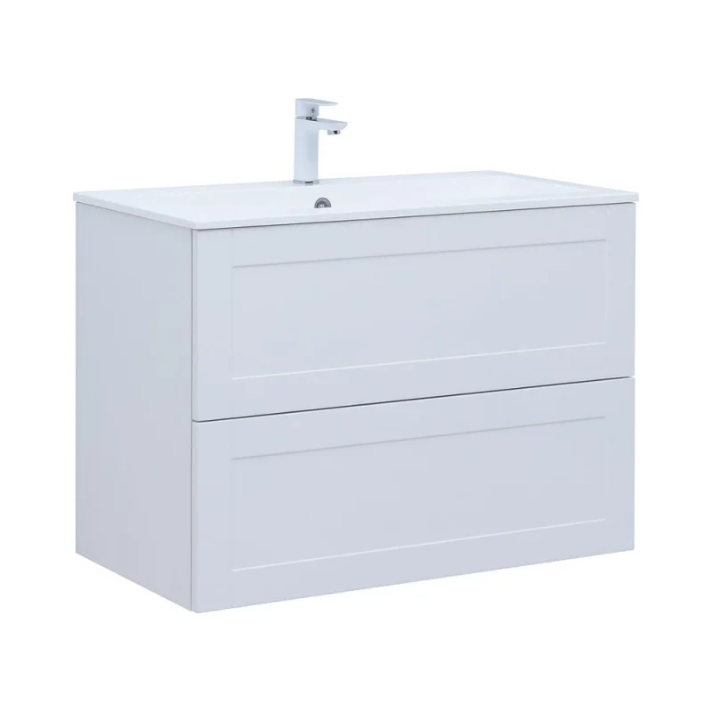 Тумба Aquanet Терра 90 белый матовый 313235 00313235