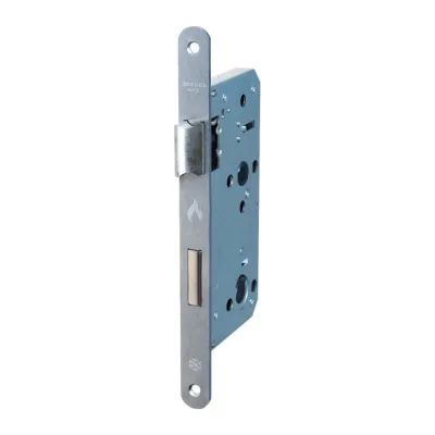 Корпус замка Doorlock DL4200WС/55/78/20/SCr матовый хром, реверсивный, WC, бэксет 55 мм, межосевое расстояние 78 мм, фронтальная планка шириной 20 мм, што 75308