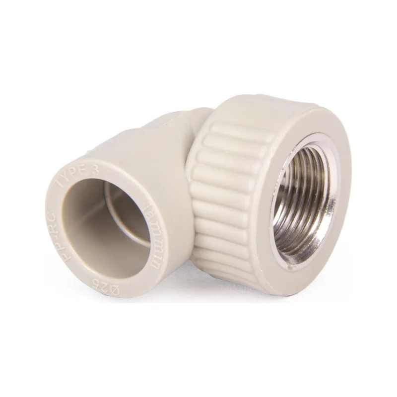 Комбинированный угольник LAMMIN ppr вр 25x3/4" 84/21 серый Lm31052025020G