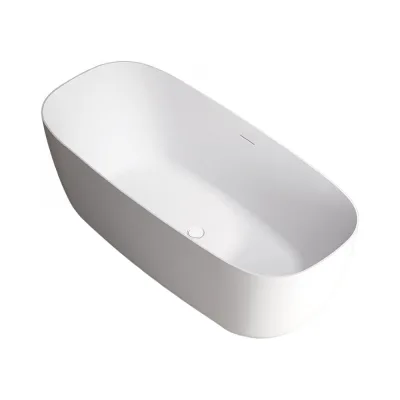 Ванна акриловая VINCEA 1700x750x600, цвет белый, слив-перелив в комплекте, белый VBT-631