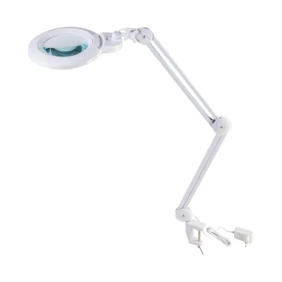 Лупа на струбцине с подсветкой LED Veber 8608D 3D/5D 3 дптр, 5 дптр, 2 шт. 150 мм