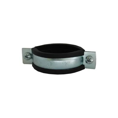 Хомут сантехнический для труб с гайкой СВК 1 1/2'' М8 47-52, металл 1,0х20, SVK-Fe040 Н0000024718