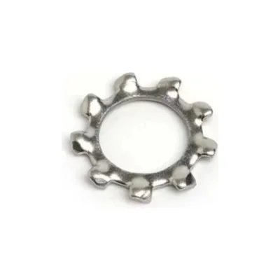 Пружинная шайба ЦКИ DIN 6797 I, М10, зубчатая, Ц, 50 шт. 39393