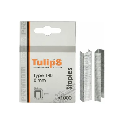Скобы для степлера Tulips Tools тип 140, 8 мм IP11-408