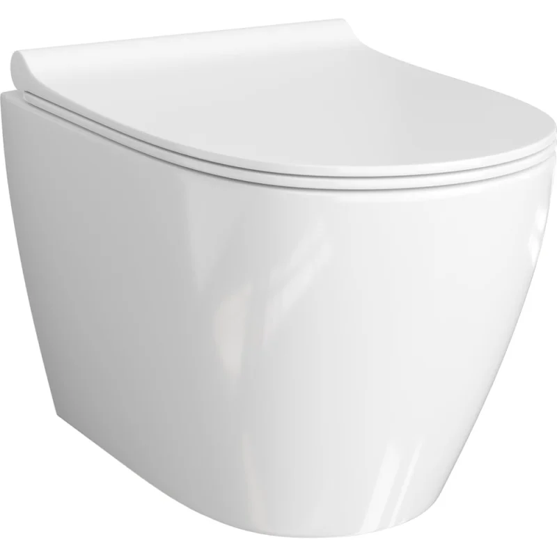 Унитаз с крышкой 2 в 1 WasserKraft NEW Mindel арт. H002.E034