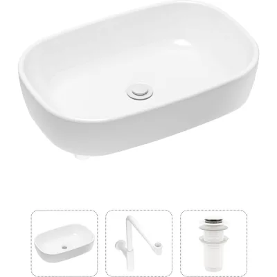Накладная раковина для ванной Lavinia Boho Bathroom Sink в комплекте 3 в 1 21520053