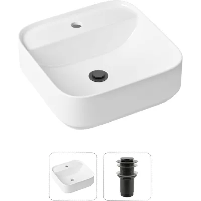 Накладная раковина для ванной Lavinia Boho Bathroom Sink Slim в комплекте 2 в 1 21520840