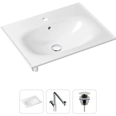 Врезная раковина для ванной Lavinia Boho Bathroom Sink в комплекте 3 в 1 21520478