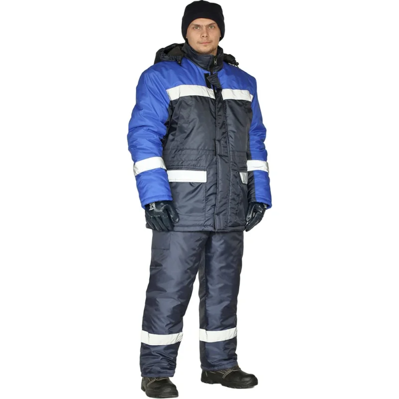 Зимний костюм URSUS СКАНДИН-СОП темно-синий/василек КОС639-017; 60-62, 170-176