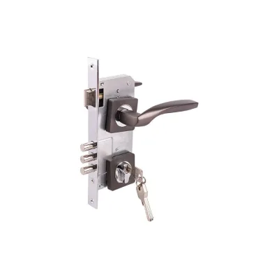 Замок врезной MARLOK 85/5215-ЦМ60 межосевое 85 мм (Тип 2) GF (графит) 029119
